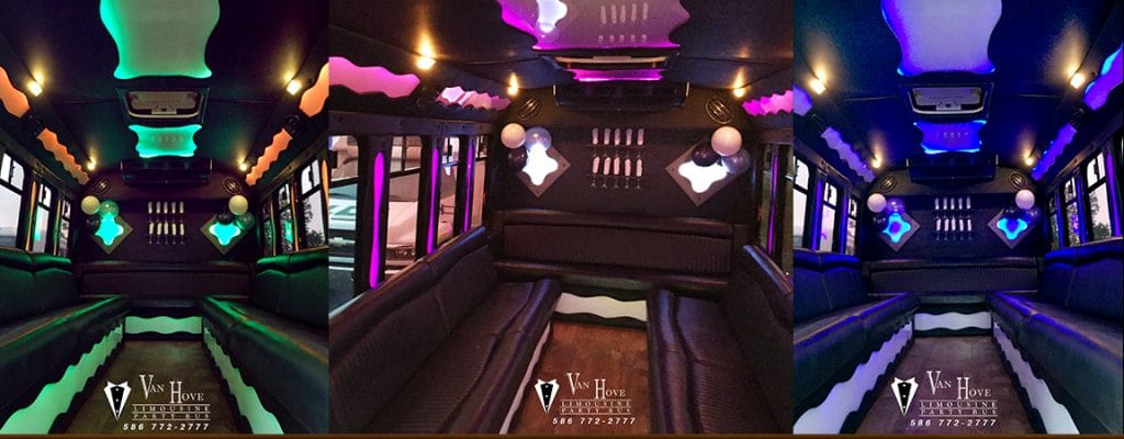 Party Bus Rental Chesterfield MI