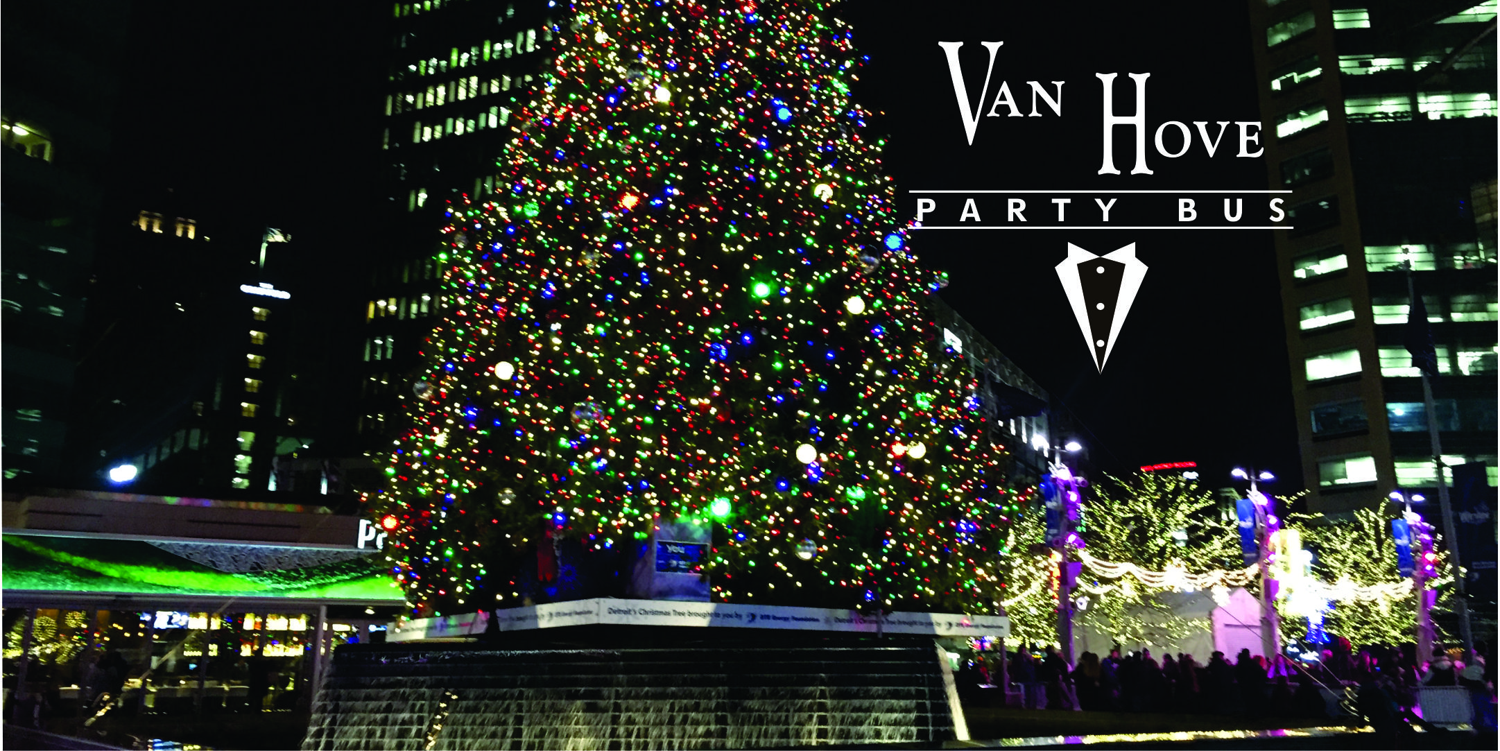 Now Selling Tickets for our Christmas Light Bus Tours Van Hove Limousine